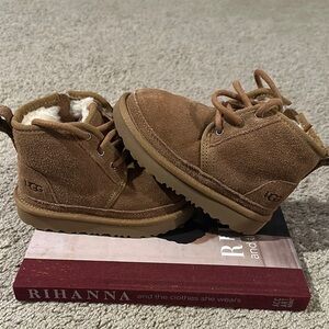 UGG Kids Brown Suede Boots